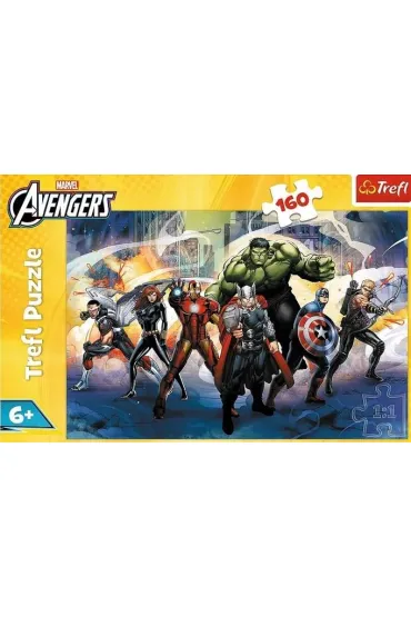 Puzzle 160 el. Avengers Supermoce