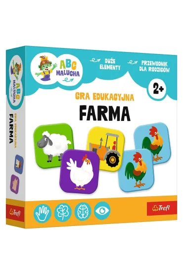 Gra dla dzieci ABC Malucha Farma