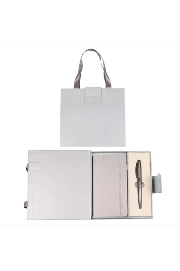 Pióro wieczne + notes Symphony premium grafit