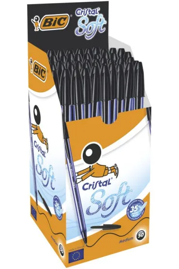 Długopis Cristal Soft czarny