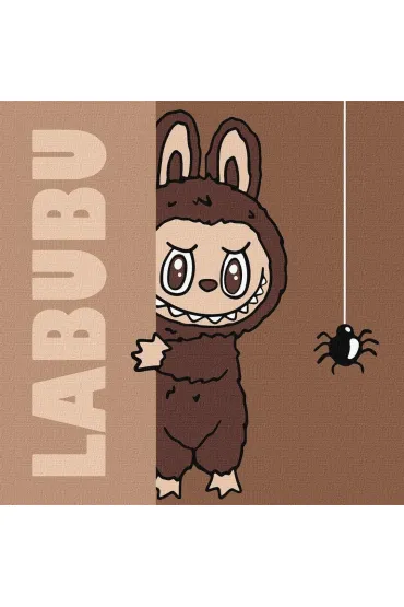 Malowanie po numerach - Labubu: Zabawa w chowanego