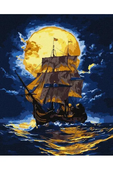 Malowanie po numerach - Tam, gdzie niebo spotyka..