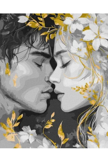 Malowanie po numerach - Spojrzenie ustami