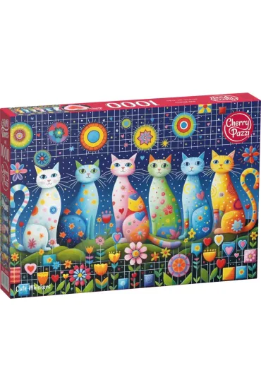 Puzzle 1000 el. Cute Whiskers 31285