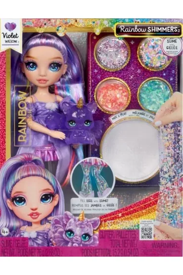Rainbow High Shimmers with Slime Fashion Violet