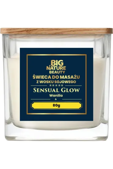 Świeca sojowa do masażu Wanilia