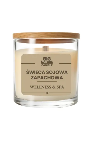 Świeca sojowa o zapachu WELLNESS&SPA