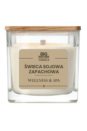 Świeca sojowa o zapachu WELLNESS&SPA