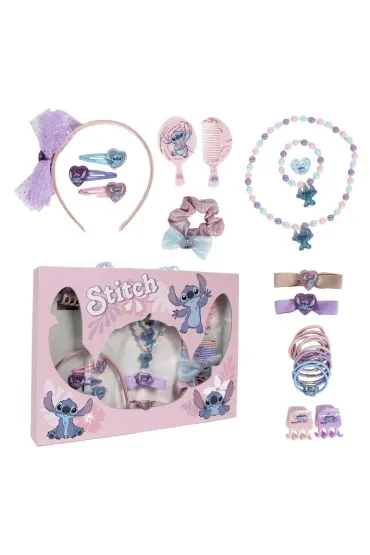 Zestaw akcesoriów do włosów - Stitch