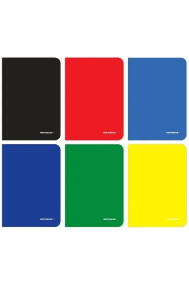 Zeszyt A5 w kratkę 32 kartki mix