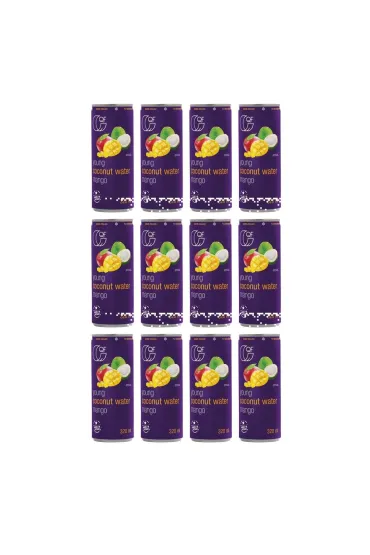 Woda kokosowa z sokiem z mango Zestaw