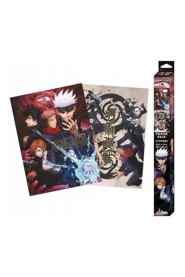 Jujutsu Kaisen – Zestaw Plakatów Group And School