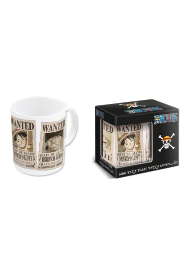 One Piece Wanted Kubek Ceramiczny 325 Ml Stor Luffy Zorro – Licencja