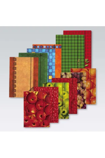 Kreska, Teczka kartonowa na gumkę A4