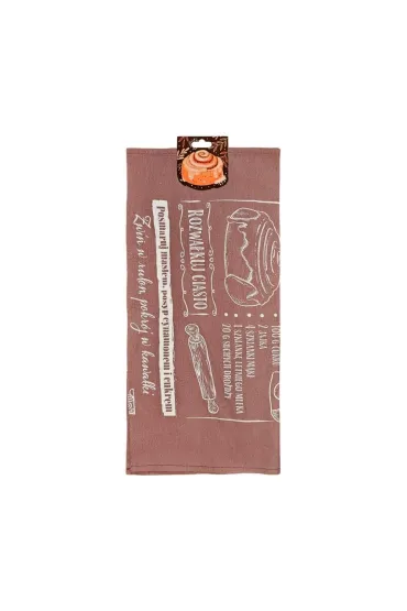 Ścierka z przepisem na cynamonki