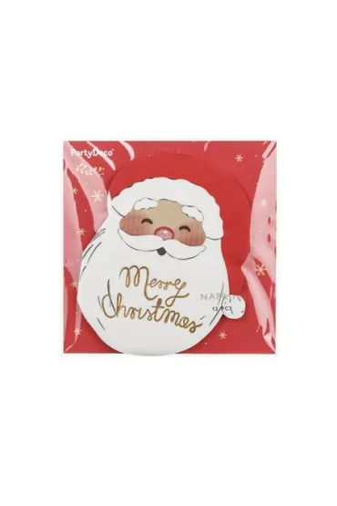 Serwetki Mikołaj 13.5x16cm 12 szt