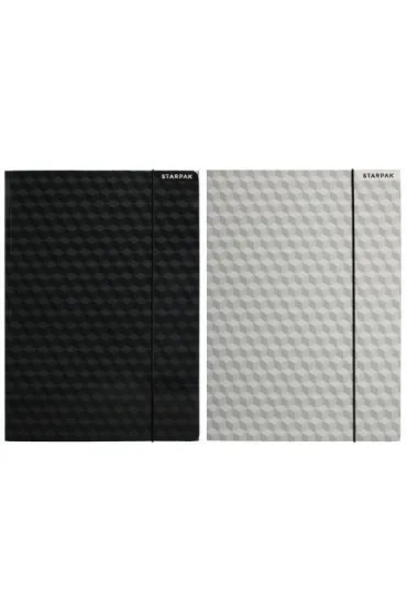 Teczka z gumką A4 Cube mix