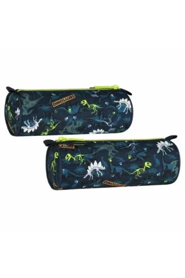 Piórnik tuba 1zamek Dino