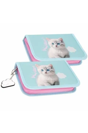 Piórnik 1zamek 2klapki bez wyposażenia Kitty