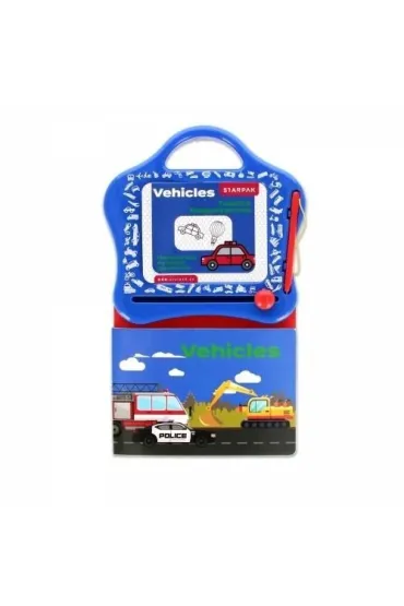 Tablica magnetyczna do nauki rysunków Vehicles