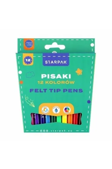 Pisaki 12 kolorów