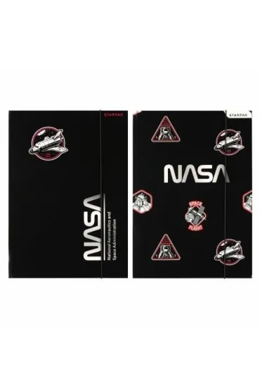 Teczka z gumką A4 Nasa mix