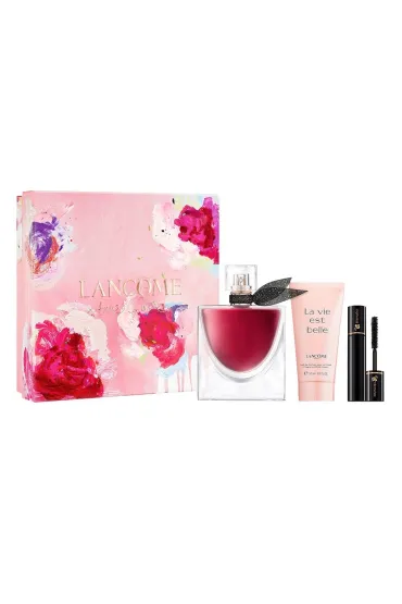 SET La Vie Est Belle L'Elixir EDP spray + BODY LOTION + MASCARA