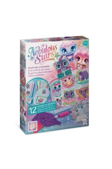 Kreatywne naklejki do ozdabiania z kryształkami 7+