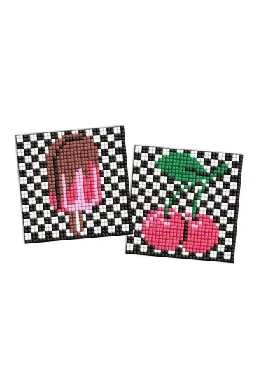 Diamentowa mozaika na magnes - LOL Surprise! Lód