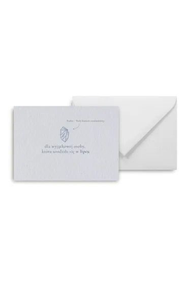 Mini kartka Urodziny lipiec