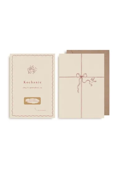 Kartka zdrapka - Kochanie, jesteś moim ulubionym..