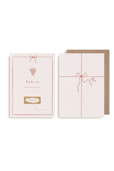 Kartka zdrapka - Babciu, kocham Cię