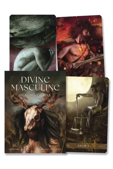 Divine Masculine Healing Oracle, karty do wróżenia