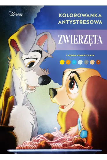 Kolorowanka antystresowa. Zwierzęta. Disney