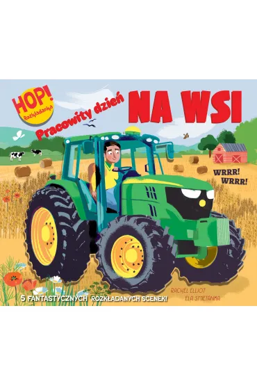 Hop! Rozkładanka. Pracowity dzień na wsi