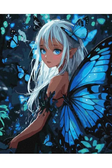 Malowanie po numerach - Magiczne motyle