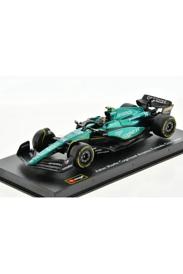 Bburago Model 1:43 BOLID F1 Aston Martin AMR23 2023 Fernando Alonso
