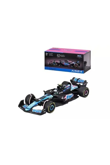 Bburago Model 1:43 BOLID F1 BWT Alpine Team A524 2024 Pierre Gasly