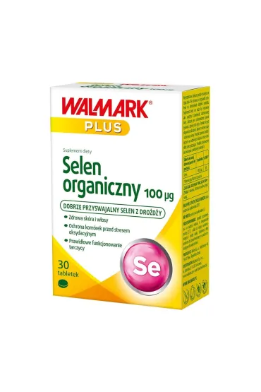 Selen organiczny 100 mcg Suplement diety