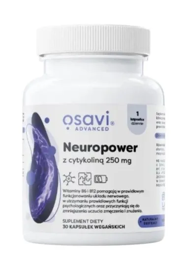 Neuropower z cytykoliną 250 mg Suplement diety
