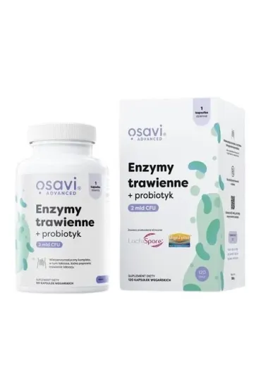 Enzymy trawienne + probiotyk Suplement diety
