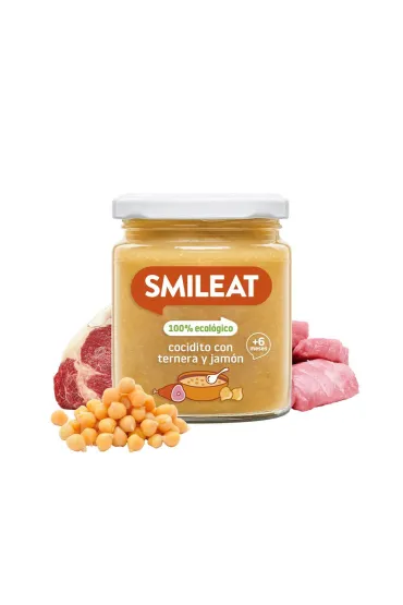 Słoiczek z gulaszem z cielęciny i szynki 6 m+