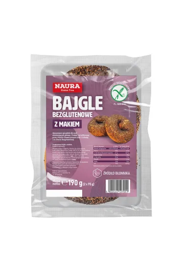 Bajgle bezglutenowe z makiem