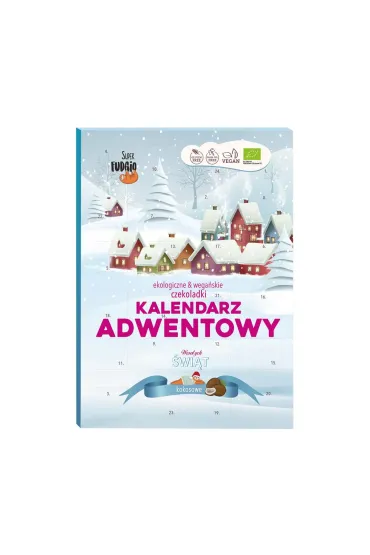 Kalendarz Adwentowy z ekologicznymi & wegańskimi czekoladkami