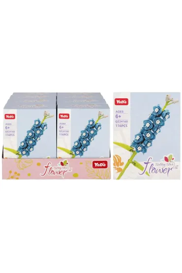  Klocki konstrukcyjne Kwiat 116 elementów MEGA CREATIVE 570795