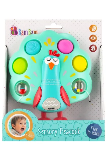 Zabawka sensoryczna Paw BAM BAM 568985