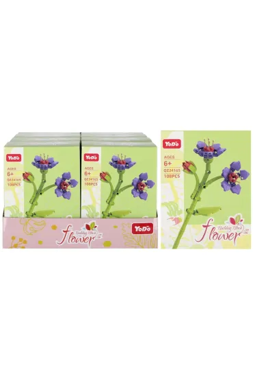  Klocki konstrukcyjne Kwiaty 108 elementów MEGA CREATIVE 569727