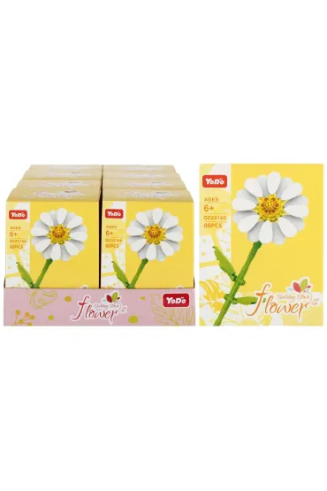  Klocki konstrukcyjne Kwiat 88 elementów MEGA CREATIVE 570817