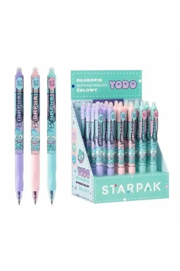 Długopis ścieralny automatyczny 0,7 Yodo (24 szt)