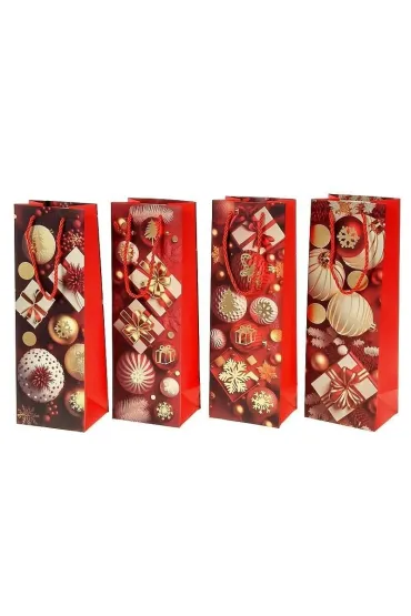 Torebka prezentowa na butelkę MIX